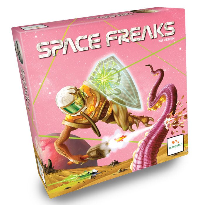 Space Freak -lautapelin kuvitus