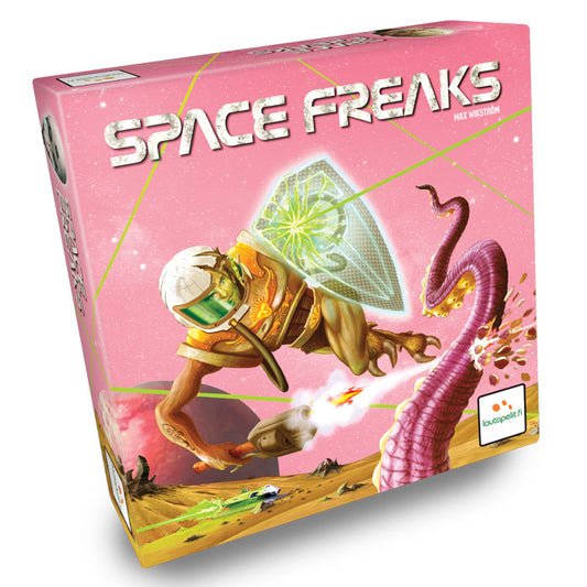 Space Freak -lautapelin kuvitus