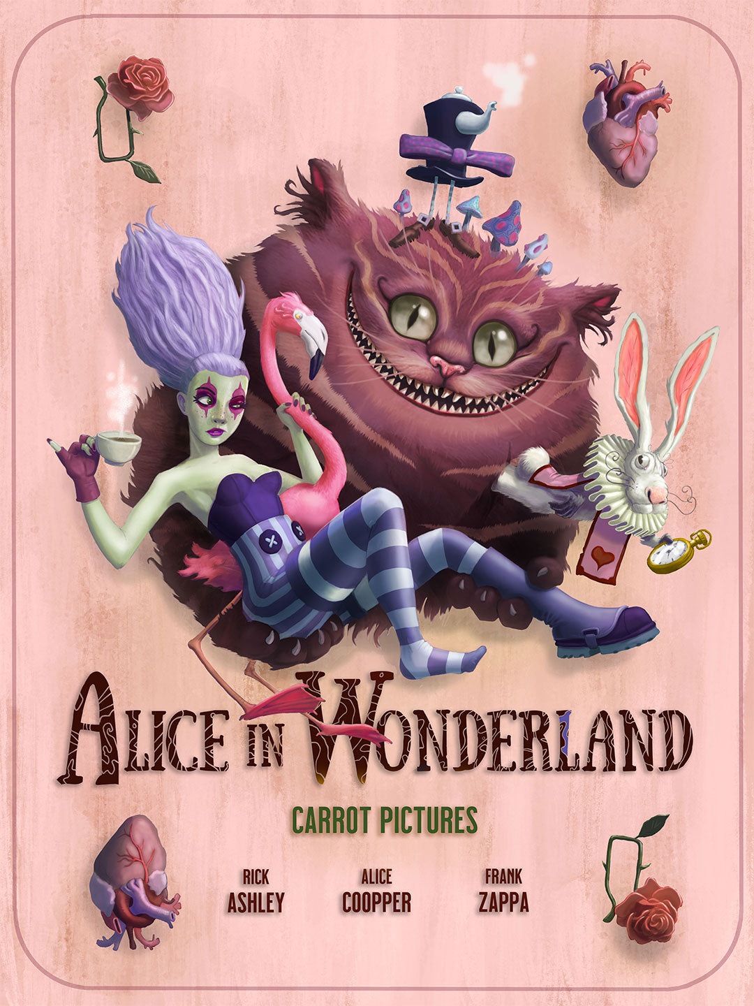 Alice — Ensimmäisestä luonnoksesta valmiiseen julisteeseen