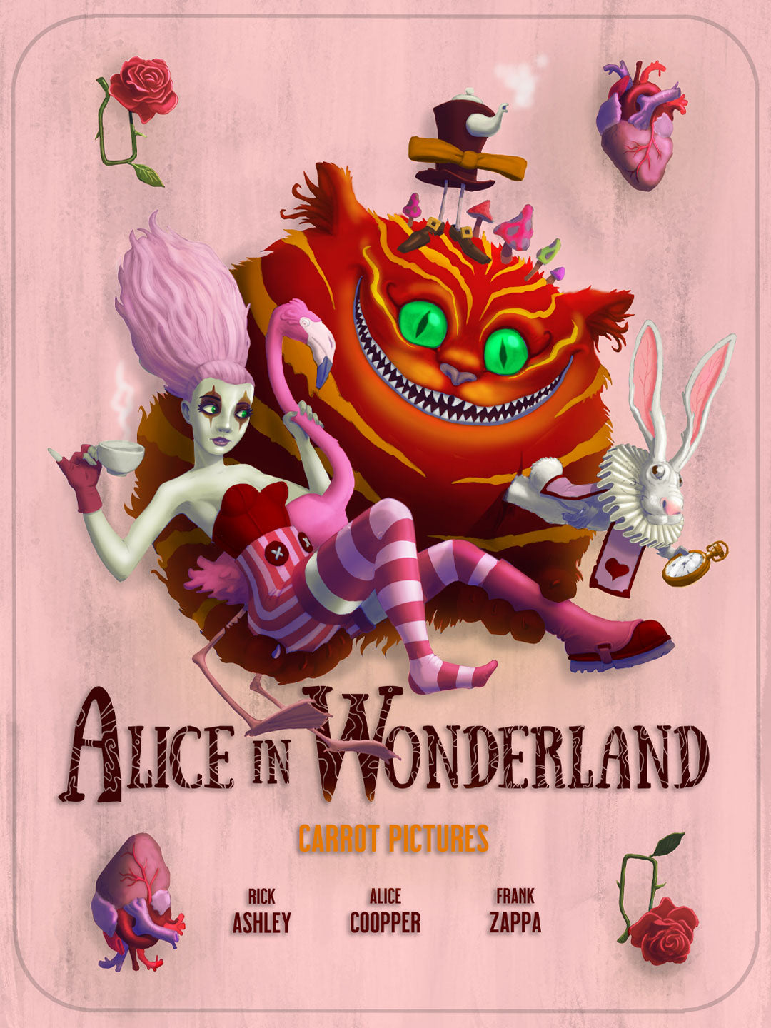 Alice — Ensimmäisestä luonnoksesta valmiiseen julisteeseen