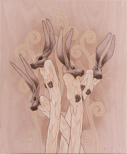 Hares of four