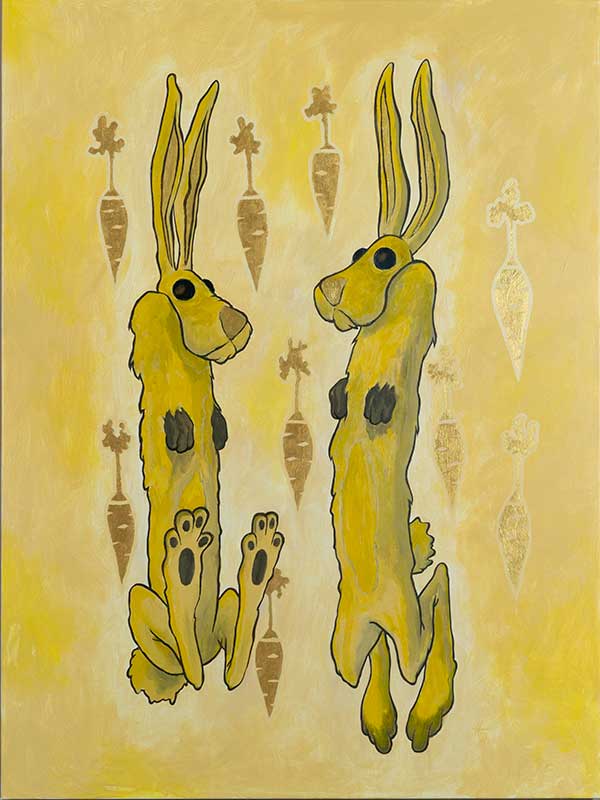 Hares of four